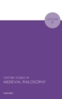 Oxford Studies in Medieval Philosophy Volume 9 - Book