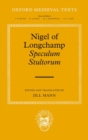 Nigel of Longchamp, Speculum Stultorum - Book