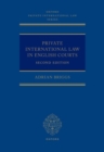 Private International Law in English Courts - Book