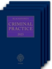 Blackstone's Criminal Practice 2023 Book and All Supplements - Book