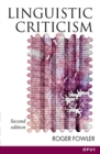 Linguistic Criticism - Book