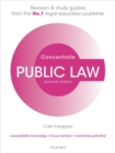 Public Law Concentrate : Law Revision and Study Guide - Book