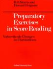 Preparatory Exercises in Score Reading - Book
