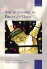 Ash Wednesday to Easter for Choirs - Book