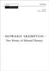Two Poems of Edward Thomas - Book
