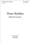 Three Riddles - Book