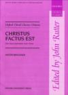 Christus factus est - Book