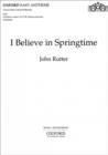 I believe in springtime - Book