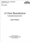 A Clare Benediction - Book