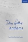 John Rutter Anthems : 11 anthems for mixed voices - Book