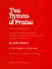 Now thank we all our God : No. 1 of Two Hymns of Praise - Book