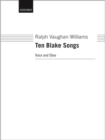 Ten Blake Songs - Book