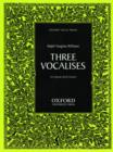 Three Vocalises - Book