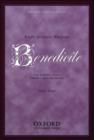 Benedicite - Book