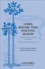 Lord, before this fleeting season - Book