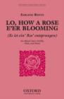 Lo, how a Rose e'er blooming - Book