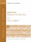 Beatus et Sanctus and Sive vigilem - Book