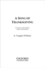 A Song of Thanksgiving - Book