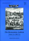 The Restoration Anthem Volume 2 1688-1714 - Book