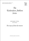 The ways of Zion do mourn - Book