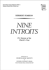 Nine Introits for Seasons of the Church's Year - Book