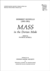 Mass in the Dorian Mode - Book