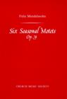 Six Seasonal Motets - Book