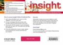 insight: Elementary: Online Workbook Plus - Card with Access Code - Book