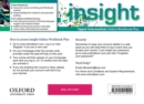 insight: Upper-Intermediate: Online Workbook Plus - Card with Access Code - Book