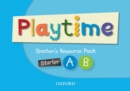 Playtime: Starter, A & B: Teacher's Resource Pack : Stories, DVD and play- start to learn real-life English the Playtime way! - Book