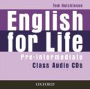 English for Life: Pre-intermediate: Class Audio CDs - Book