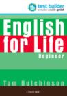 English for Life: Beginner: Test Builder DVD-ROM - Book