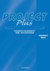Project Plus: Teacher's Book - Book