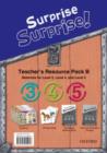 Surprise Surprise!: B (levels 3-6): Teacher's Resource Pack - Book
