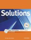 Solutions Upper-intermediate: Students Book with MultiROM Pack - Book