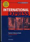 International Express: Pre-Intermediate: Teacher's Resource Book with DVD - Book