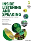 Inside Listening and Speaking: Level One: Student Book : The Academic Word List in Context - Book
