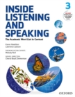 Inside Listening and Speaking: Level Three: Student Book : The Academic Word List in Context - Book