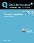 Q Skills for Success: Listening and Speaking 2: Teacher's Book with Testing Program CD-ROM - Book