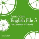 American English File Level 3: Test Generator CD-ROM - Book