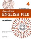 American English File: 4: Workbook with iChecker - Book