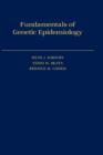 Fundamentals of Genetic Epidemiology - Book