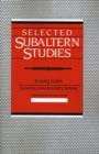 Selected Subaltern Studies - Book