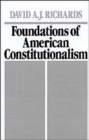 Foundations of American Constitutionalism - Book