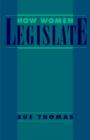 How Women Legislate - Book