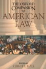 The Oxford Companion to American Law - Book