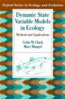 Dynamic State Variable Models in Ecology : Methods and Applications - Book