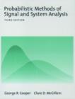 Probabilistic Methods of Signal and System Analysis - Book