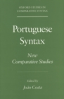 Portuguese Syntax : New Comparative Studies - Book