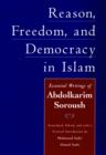 Reason, Freedom, and Democracy in Islam : The Essential Writings of Abdolkarim Soroush - Book